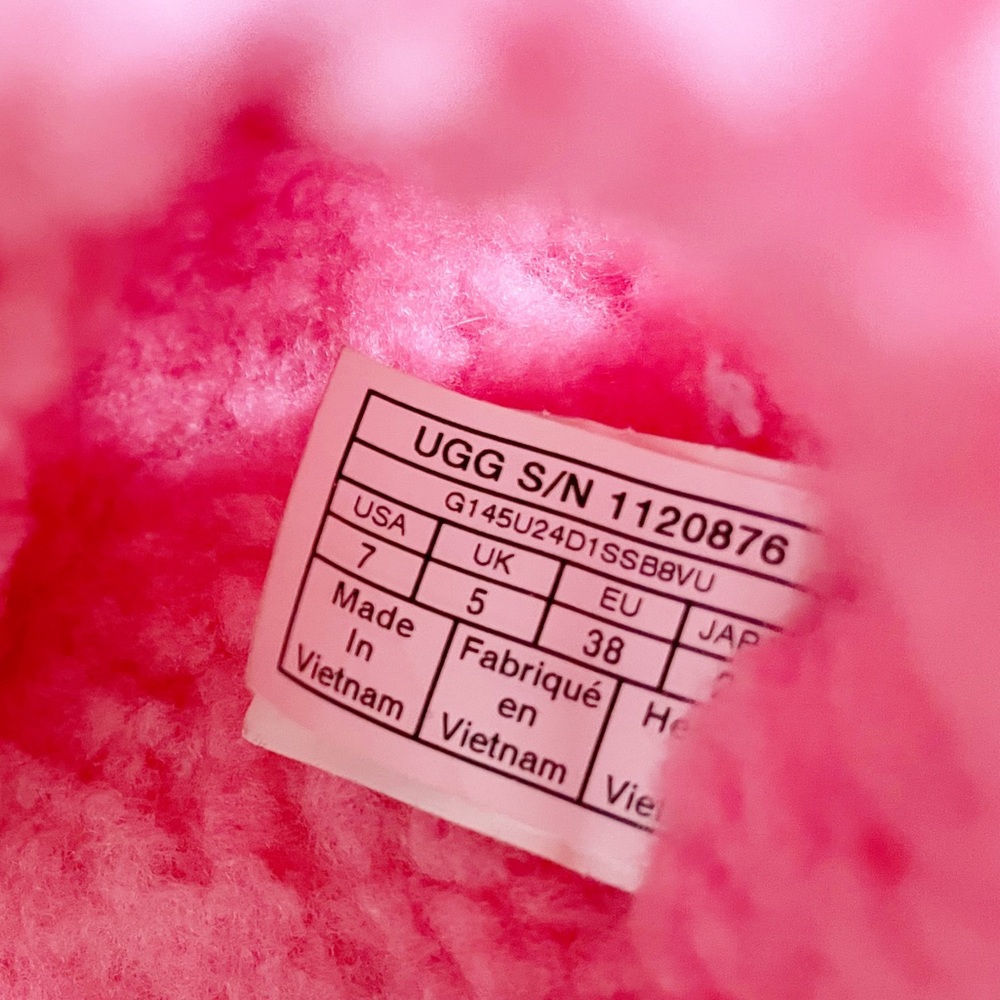 Ugg Oh Fluffita Sherpa Slides Slip On Platform Sa… - image 7